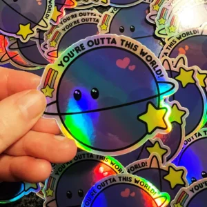 HOLOGRAPHIC STICKER SHEETS