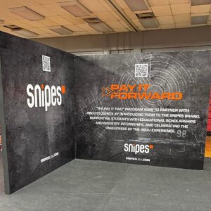 L SHAPED FOAM BOARD WALL